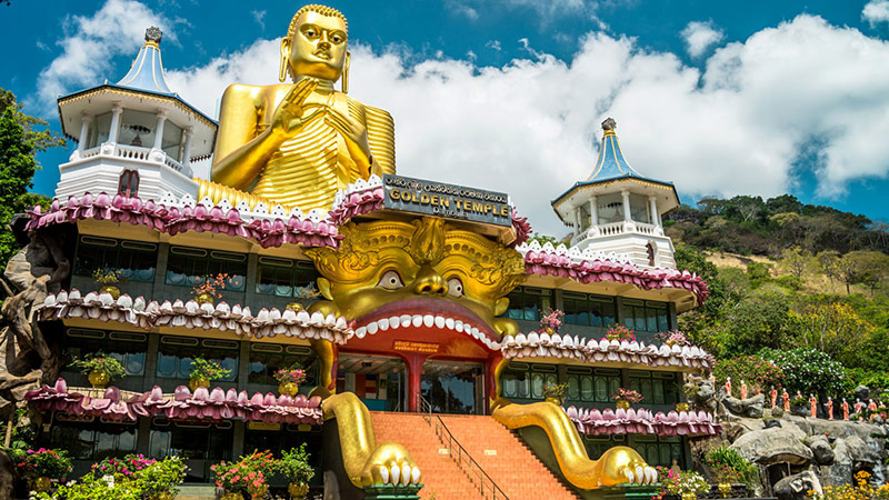 Dambulla golden temple